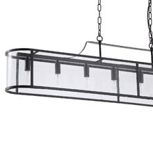 Vance Iron & Glass 8 Light Pendant